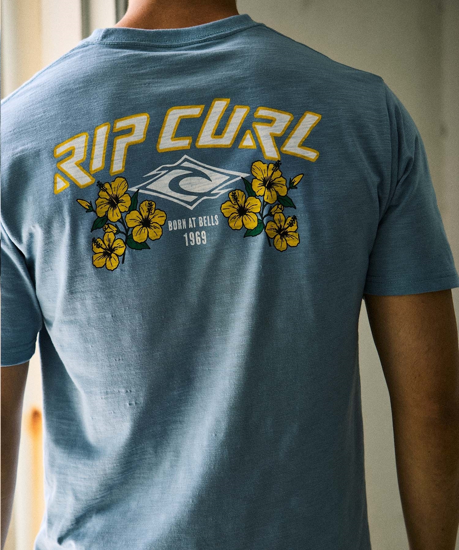 RIP CURL リップカール 半袖 Tシャツ メンズ バックプリント 69S CORP