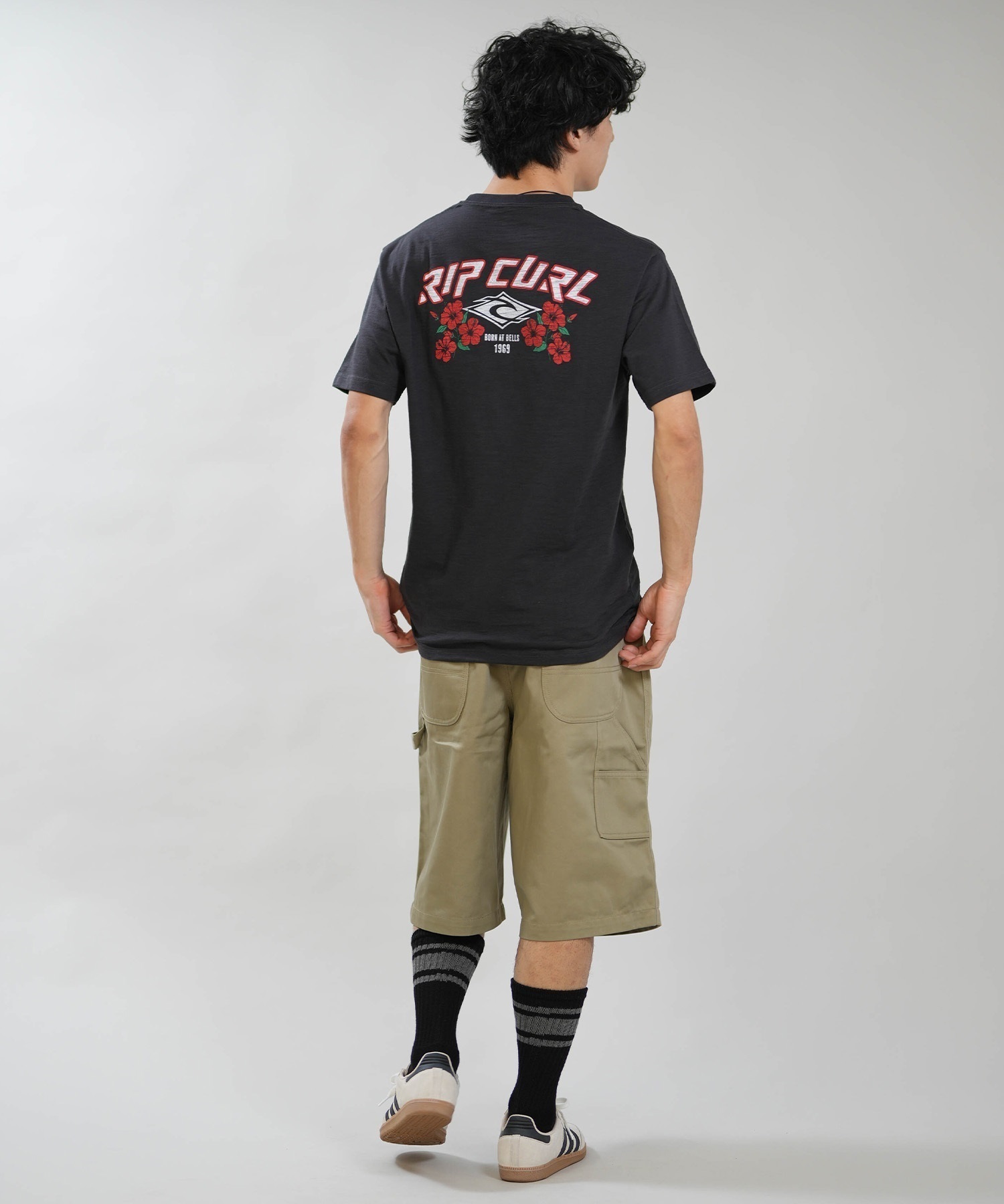 RIP CURL リップカール 半袖 Tシャツ メンズ バックプリント 69S CORP