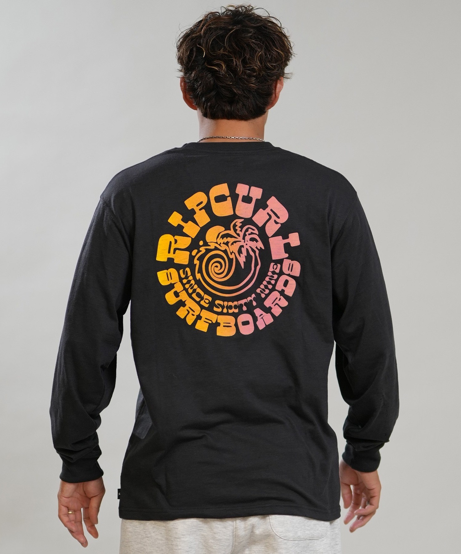 RIP CURL リップカール 長袖 Tシャツ ロンT メンズ バックプリント