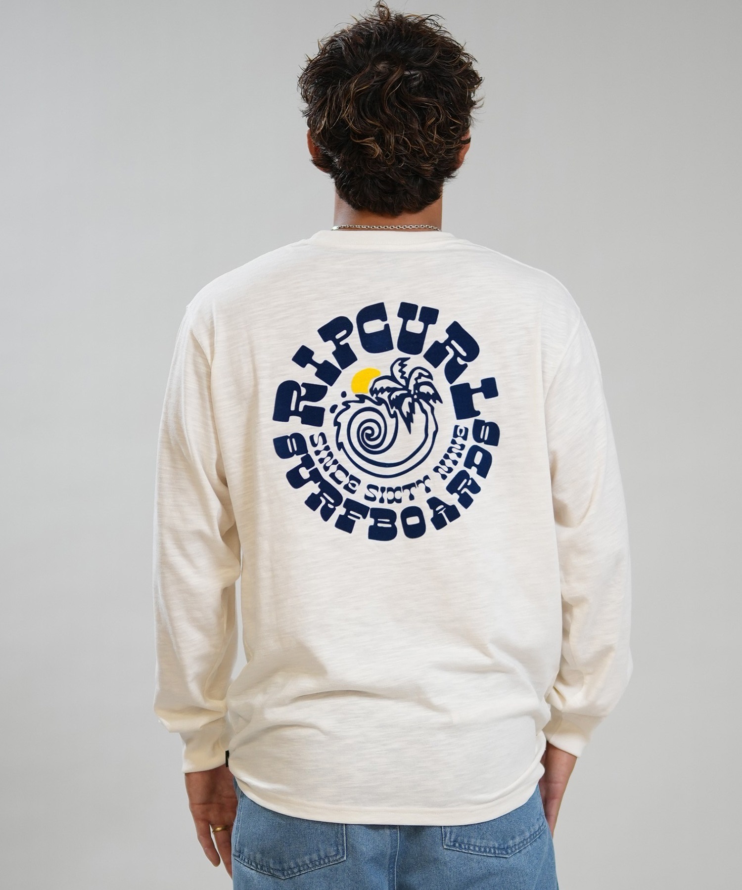 RIP CURL リップカール 長袖 Tシャツ ロンT メンズ バックプリント