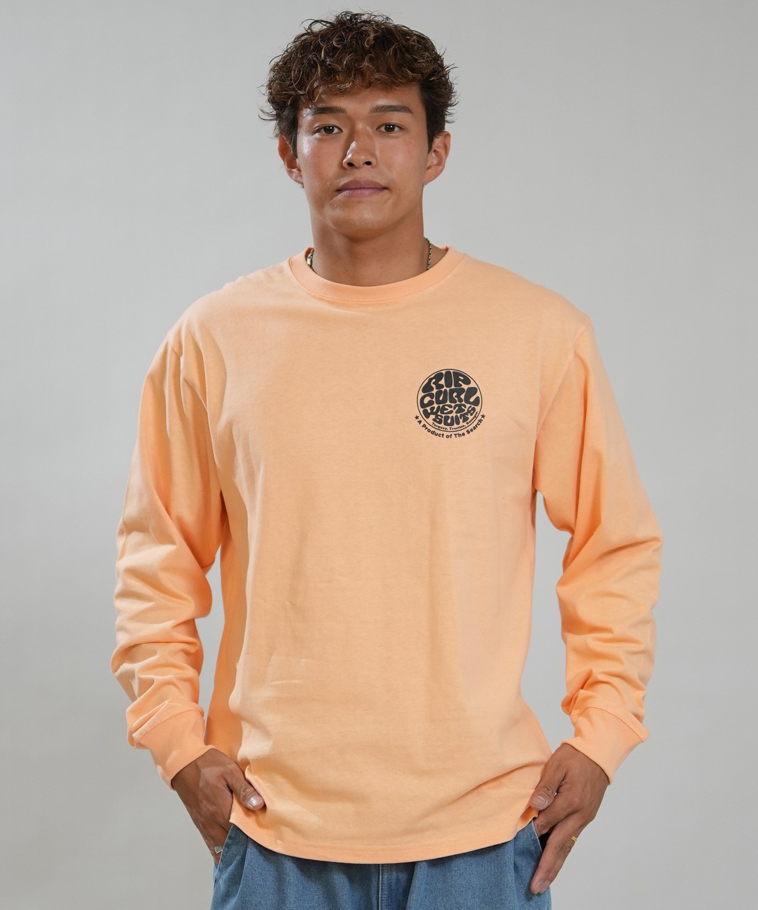 RIP CURL リップカール 長袖 Tシャツ ロンT メンズ バックプリント