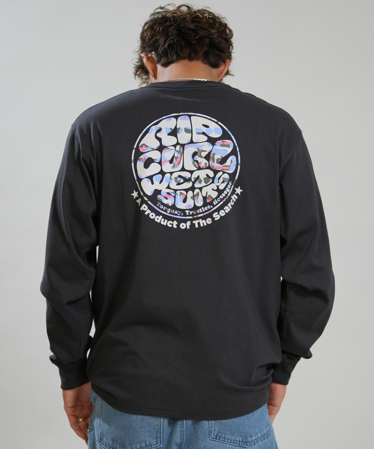 RIP CURL リップカール 長袖 Tシャツ ロンT メンズ バックプリント