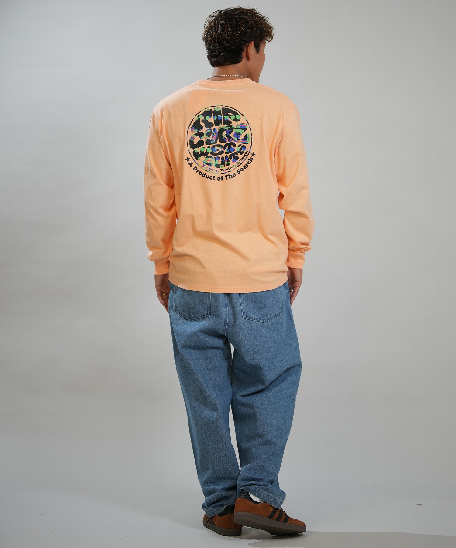RIP CURL リップカール 長袖 Tシャツ ロンT メンズ バックプリント