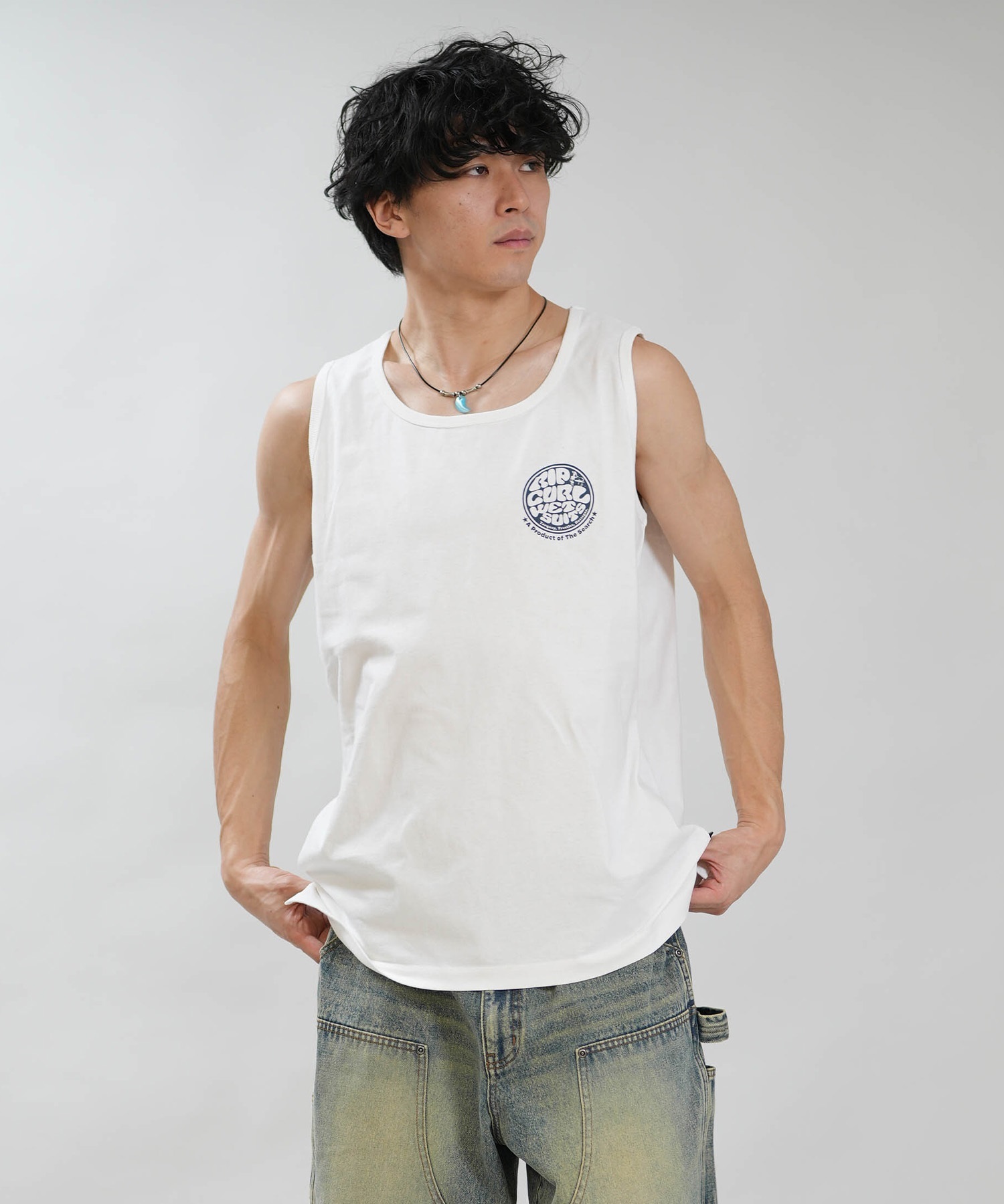 RIP CURL リップカール タンクトップ メンズ バックプリント WETTI