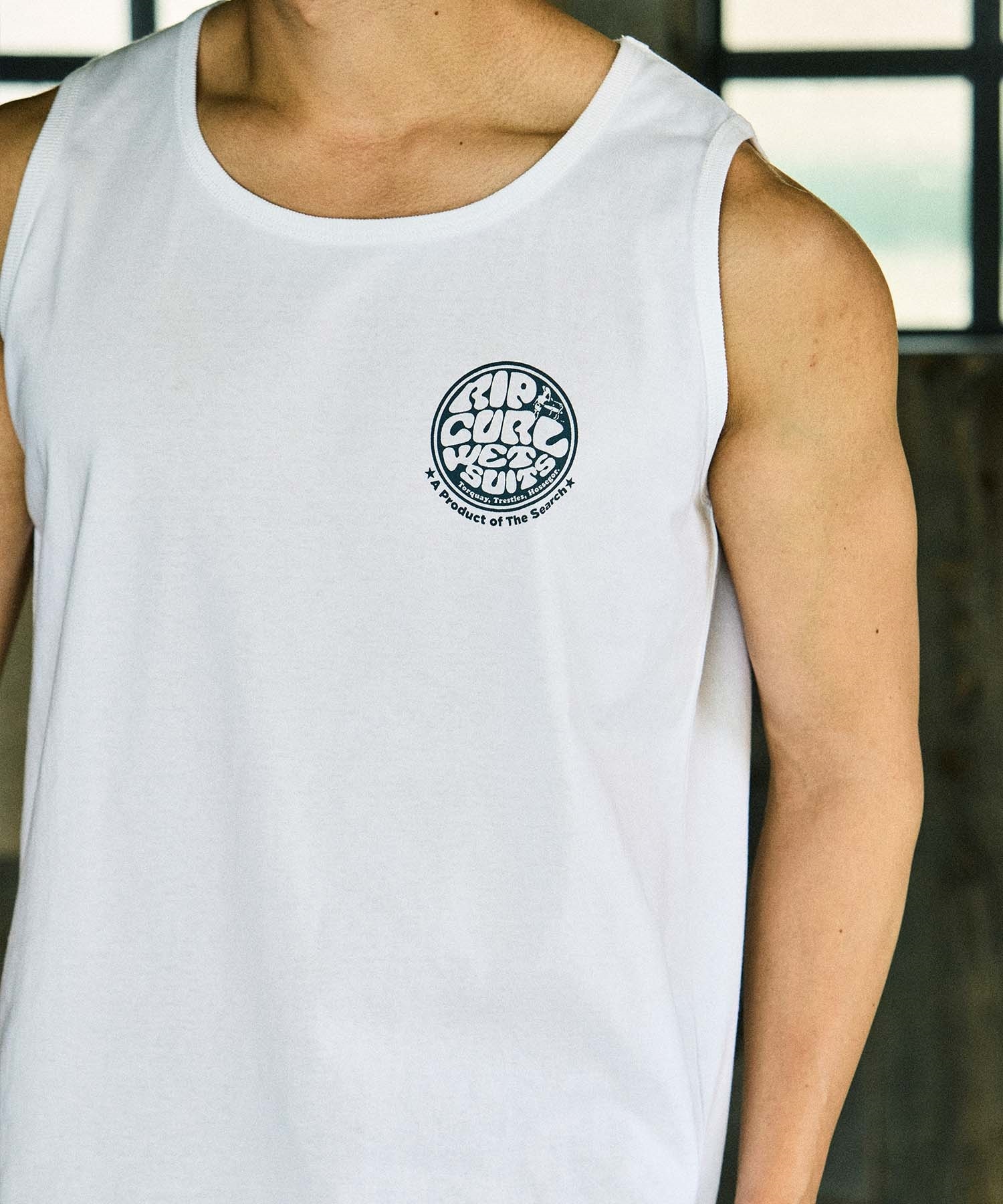 RIP CURL リップカール タンクトップ メンズ バックプリント WETTI
