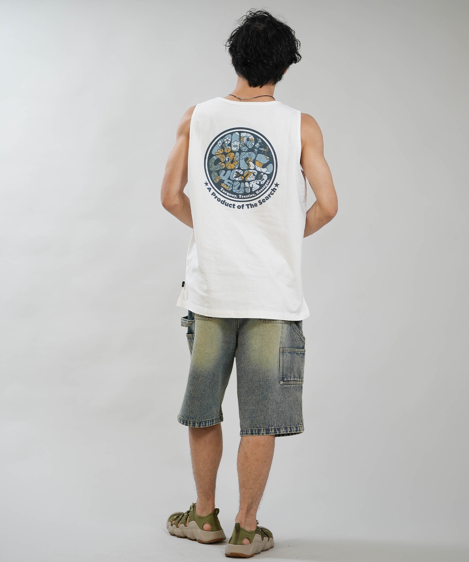 RIP CURL リップカール タンクトップ メンズ バックプリント WETTI