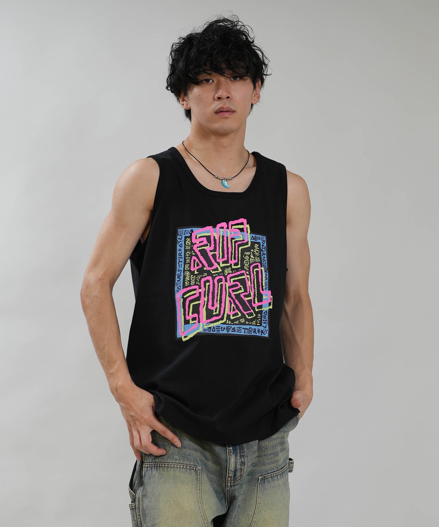 RIP CURL リップカール タンクトップ メンズ 吸水速乾 TRIBAL TANK