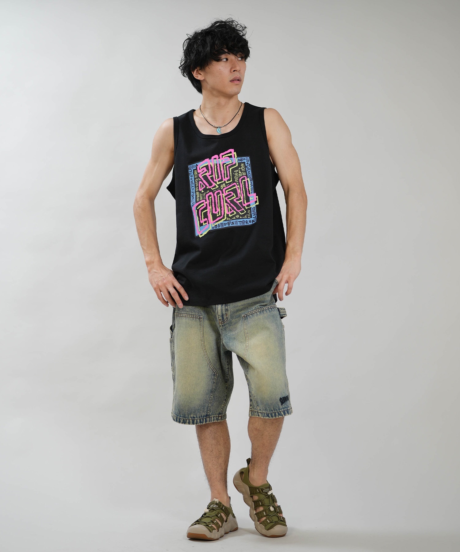 RIP CURL リップカール タンクトップ メンズ 吸水速乾 TRIBAL TANK