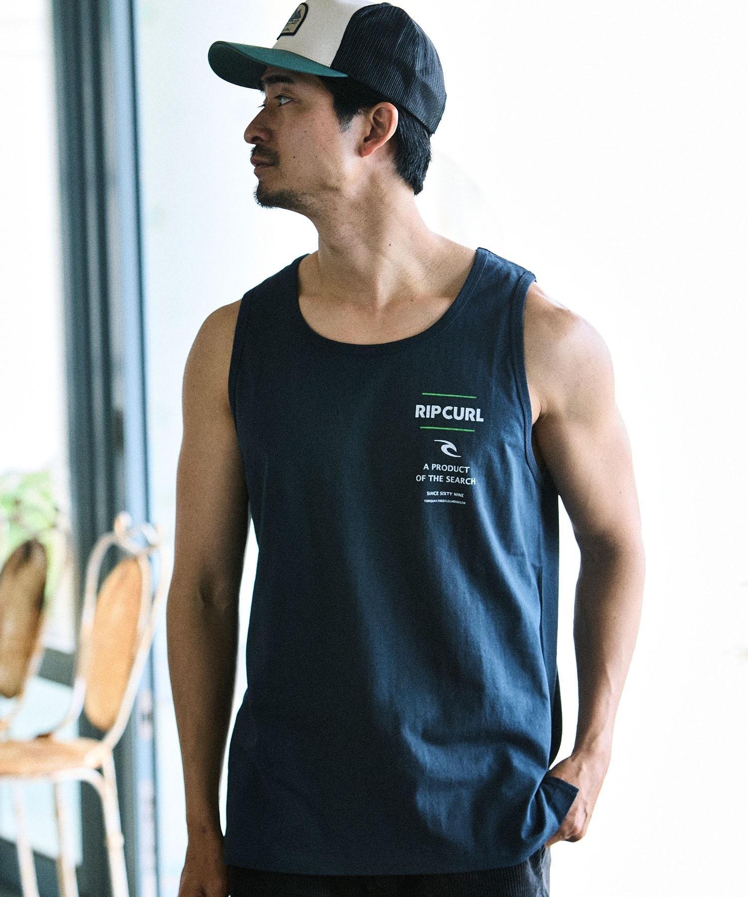 RIP CURL リップカール タンクトップ メンズ バックプリント PRODUCT
