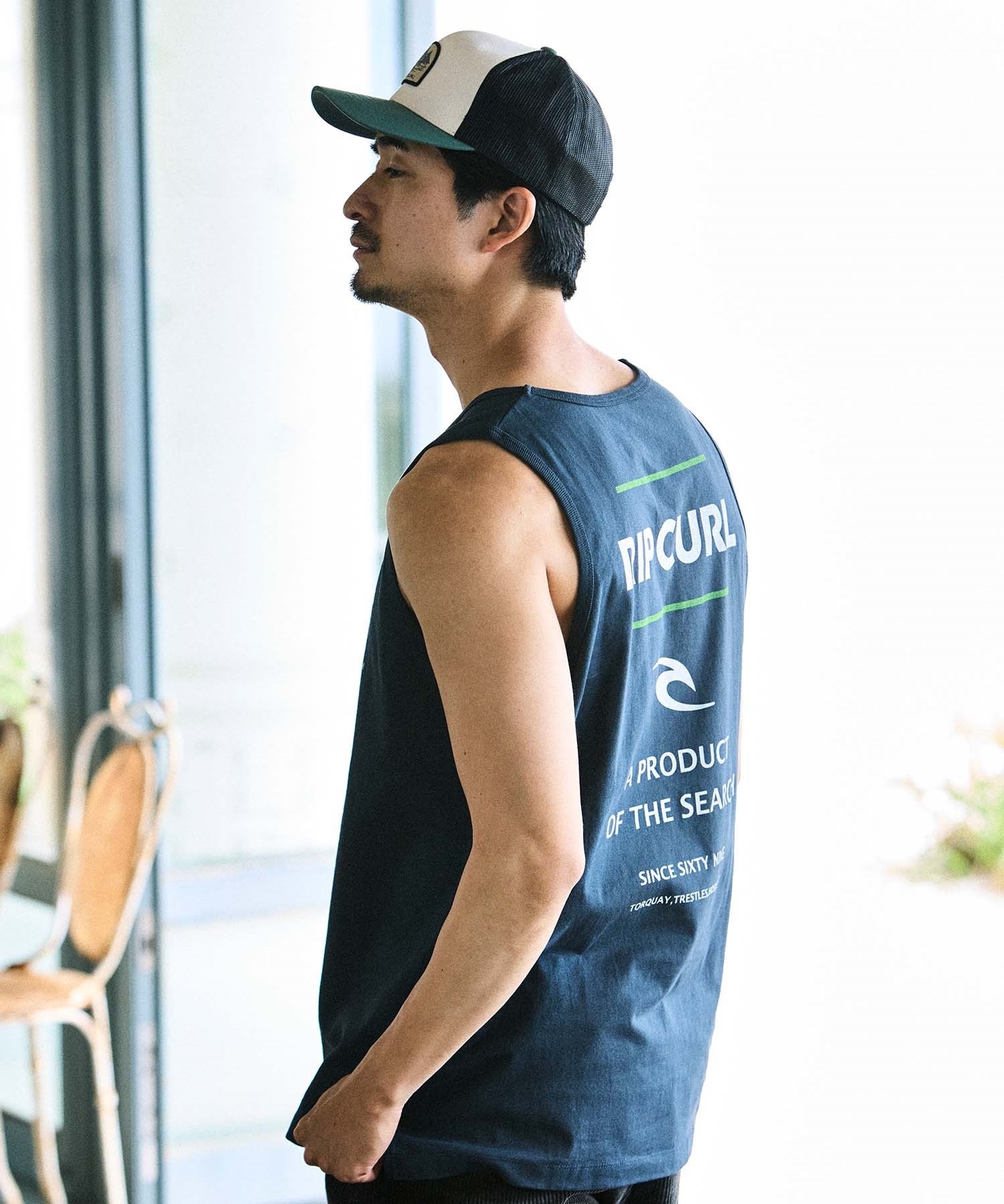 RIP CURL リップカール タンクトップ メンズ バックプリント PRODUCT