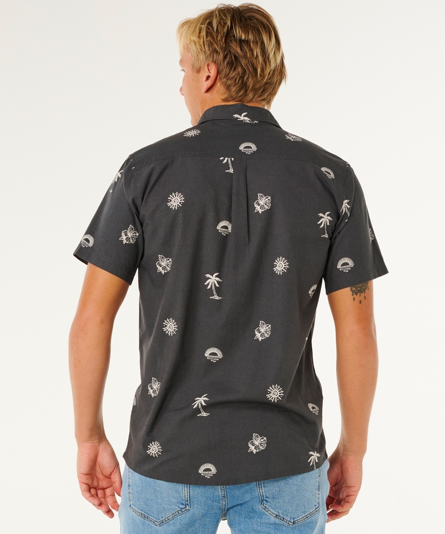 RIP CURL リップカール 半袖 シャツ メンズ SESSIONS S S SHIRT 06KMSH