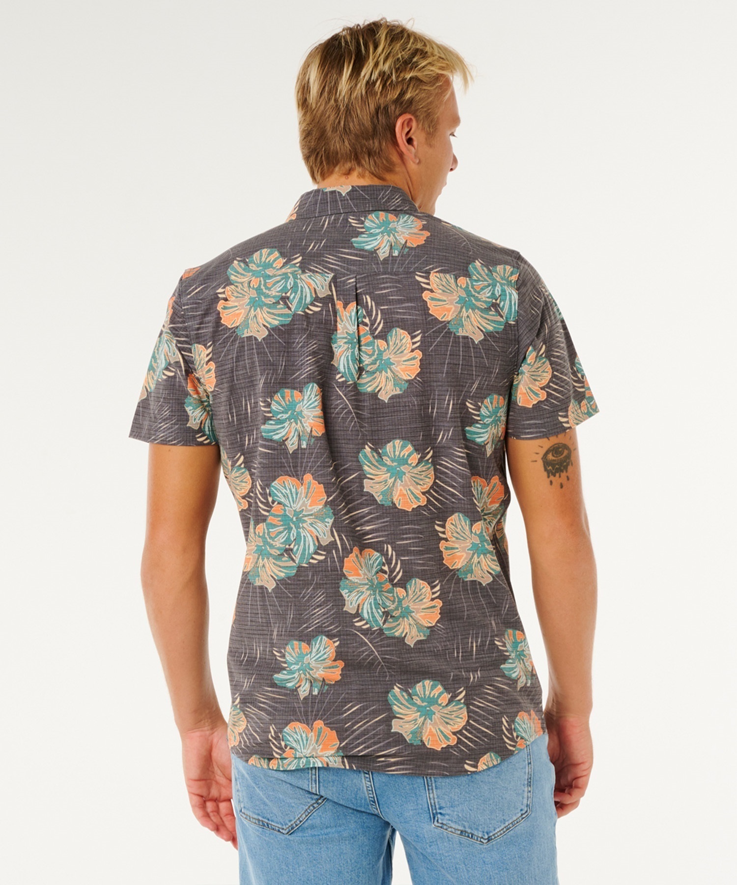 RIP CURL リップカール 半袖 シャツ メンズ SESSIONS AEROTECH SHIRT