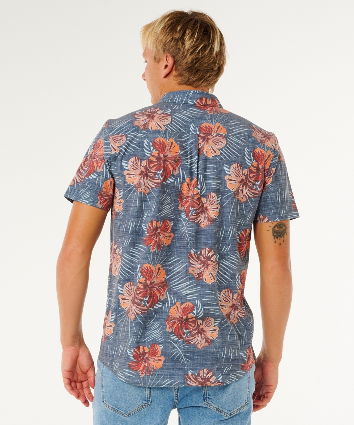 RIP CURL リップカール 半袖 シャツ メンズ SESSIONS AEROTECH SHIRT
