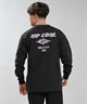 RIP CURL リップカール 長袖 Tシャツ メンズ ラッシュガード BORN AT BELLS LS RASH RCM6S-4301(BLK-M)