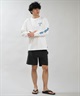 RIP CURL リップカール 長袖 Tシャツ メンズ ラッシュガード BORN AT BELLS LS RASH RCM6S-4301(BLK-M)