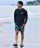 RIP CURL リップカール 長袖 Tシャツ メンズ ラッシュガード BORN AT BELLS LS RASH RCM6S-4301(BLK-M)
