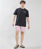 RIP CURL リップカール 水着 ラッシュガード 半袖 Tシャツ メンズ BLADE LOGO RASH RCM6S-4302(BKP-M)