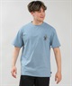 RIP CURL リップカール 半袖 Tシャツ メンズ UVカット SEARCH ICON RASH RCM6S-4303(WHT-M)