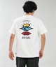 RIP CURL リップカール 半袖 Tシャツ メンズ UVカット SEARCH ICON RASH RCM6S-4303(WHT-M)