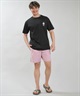 RIP CURL リップカール 半袖 Tシャツ メンズ UVカット SEARCH ICON RASH RCM6S-4303(WHT-M)