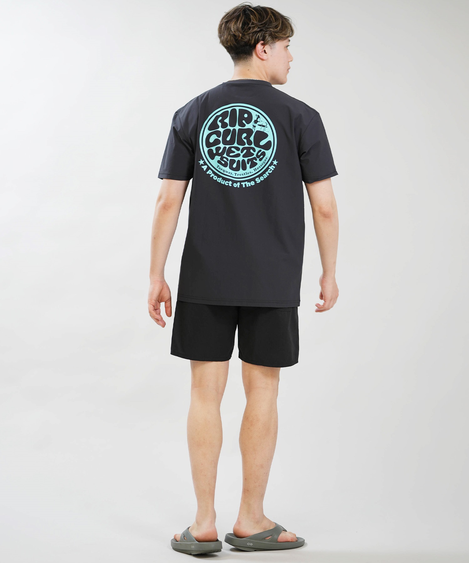 RIP CURL リップカール 水着 ラッシュガード 半袖 Tシャツ メンズ