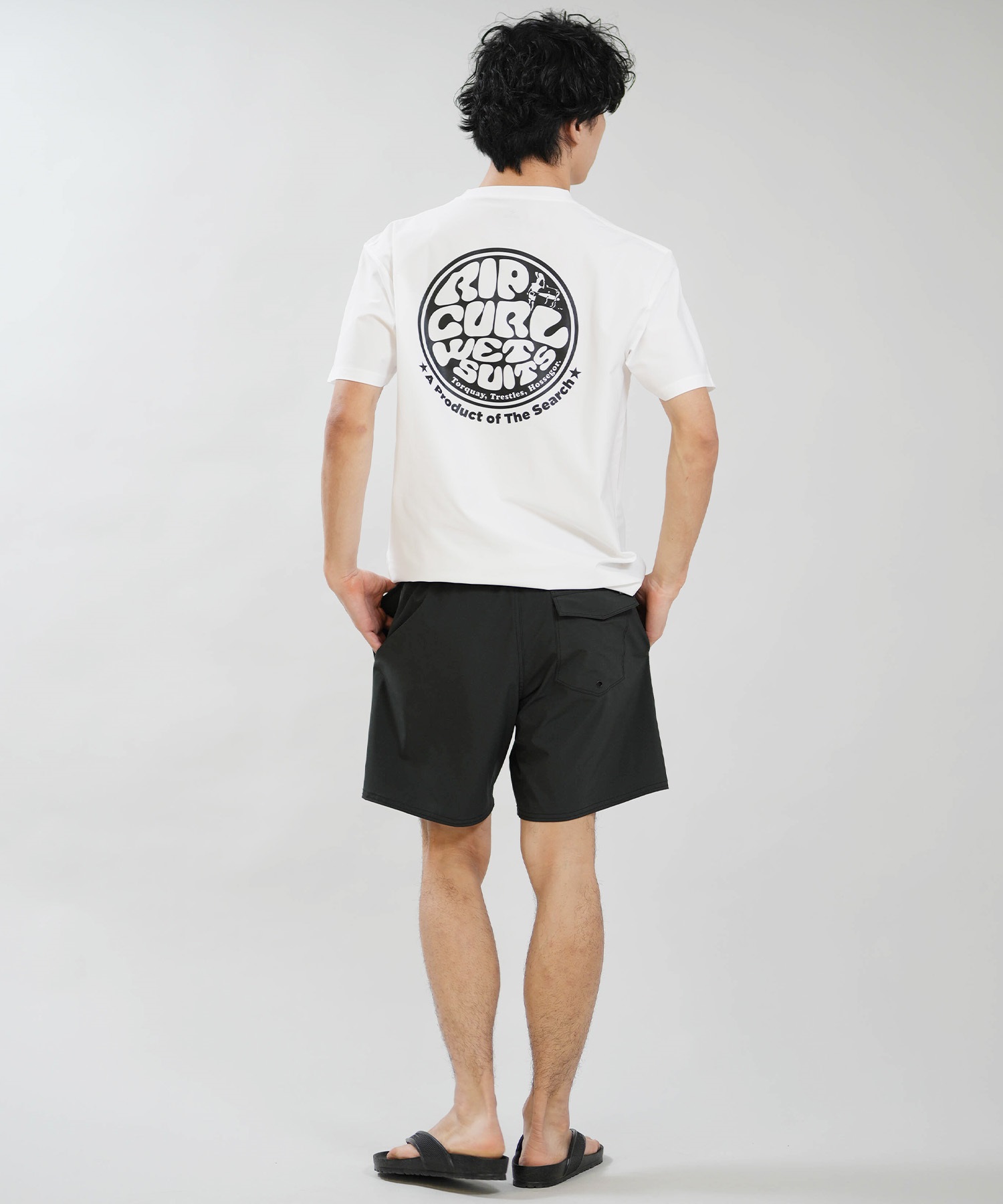 RIP CURL リップカール 水着 ラッシュガード 半袖 Tシャツ メンズ