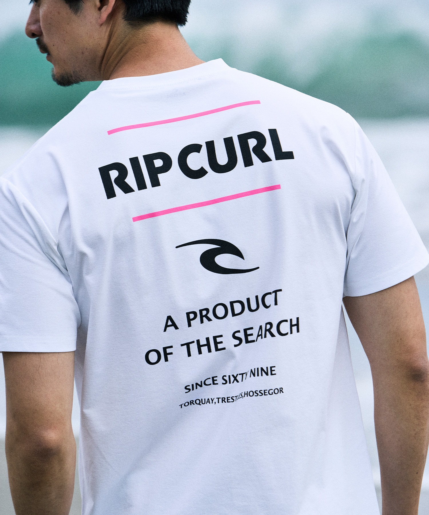 RIP CURL リップカール 半袖 Tシャツ メンズ UVカット SEARCH ICON 