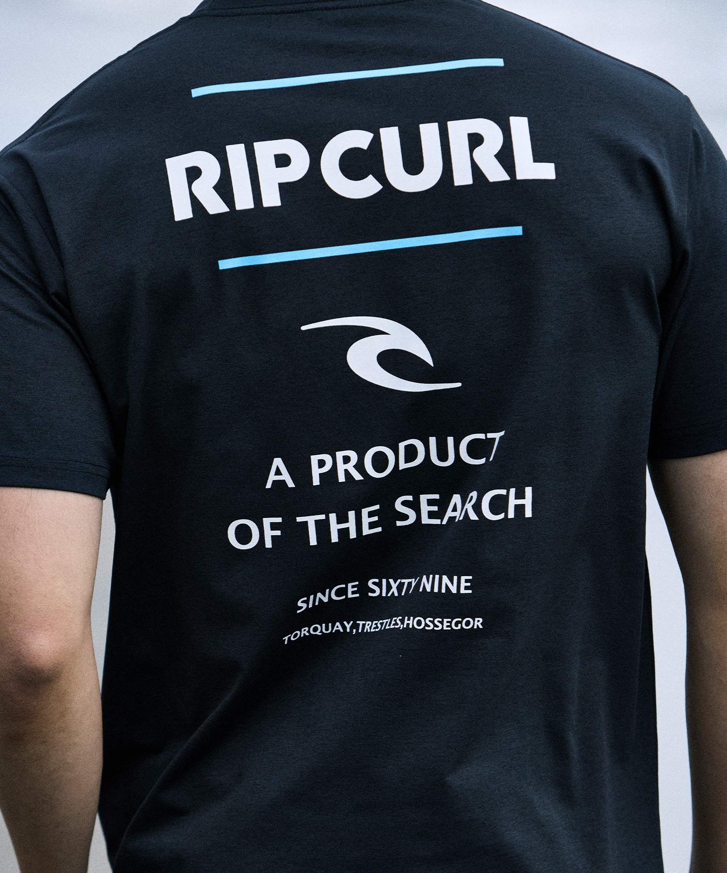 RIP CURL リップカール 半袖 Tシャツ メンズ UVカット SEARCH ICON