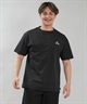 RIP CURL リップカール 半袖 Tシャツ メンズ UVカット STICKER ICON RASH RCM6S-4306(BLK-M)