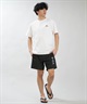 RIP CURL リップカール 半袖 Tシャツ メンズ UVカット STICKER ICON RASH RCM6S-4306(BLK-M)