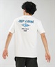 RIP CURL リップカール 半袖 Tシャツ メンズ バックプリント BORN AT BELLS RASH RCM6S-4307(WHT-M)