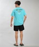 RIP CURL リップカール 半袖 Tシャツ メンズ バックプリント BORN AT BELLS RASH RCM6S-4307(WHT-M)