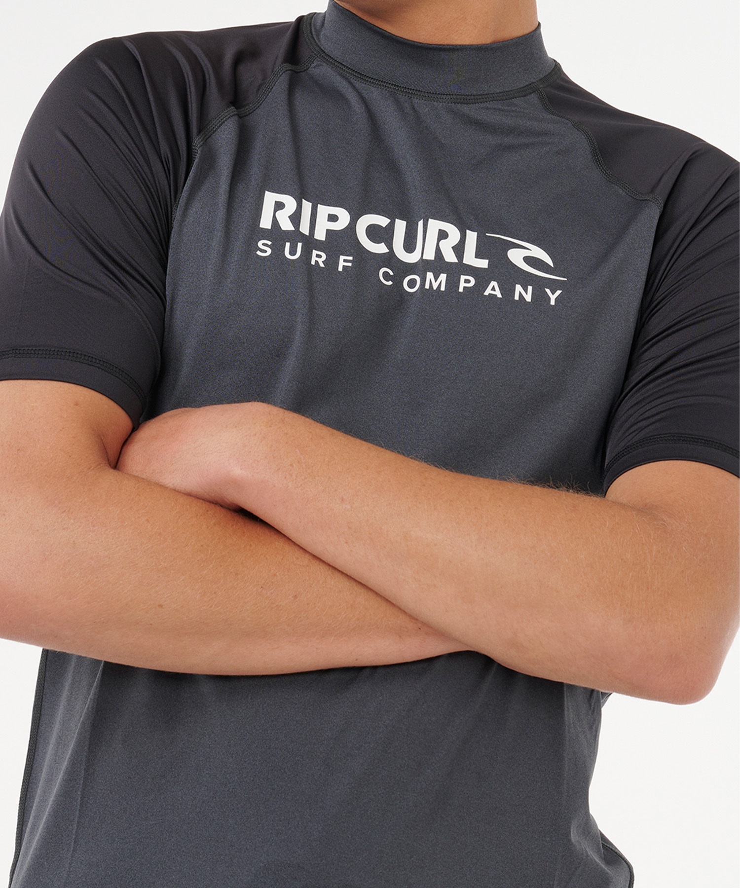 RIP CURL リップカール 半袖 ラッシュガード メンズ UVカット SHOCK