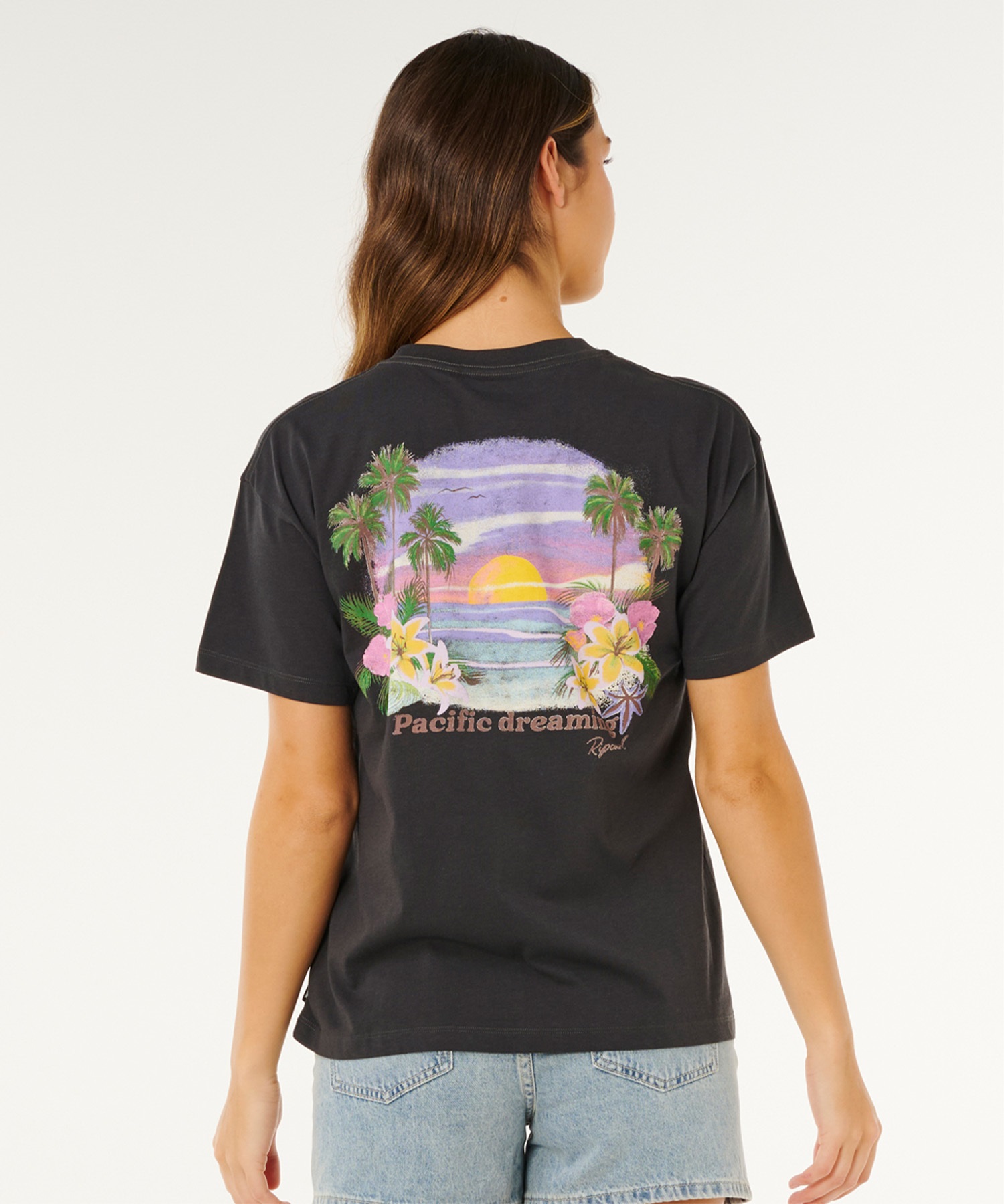 RIP CURL リップカール 半袖 Tシャツ レディース シンプル POOLSIDE