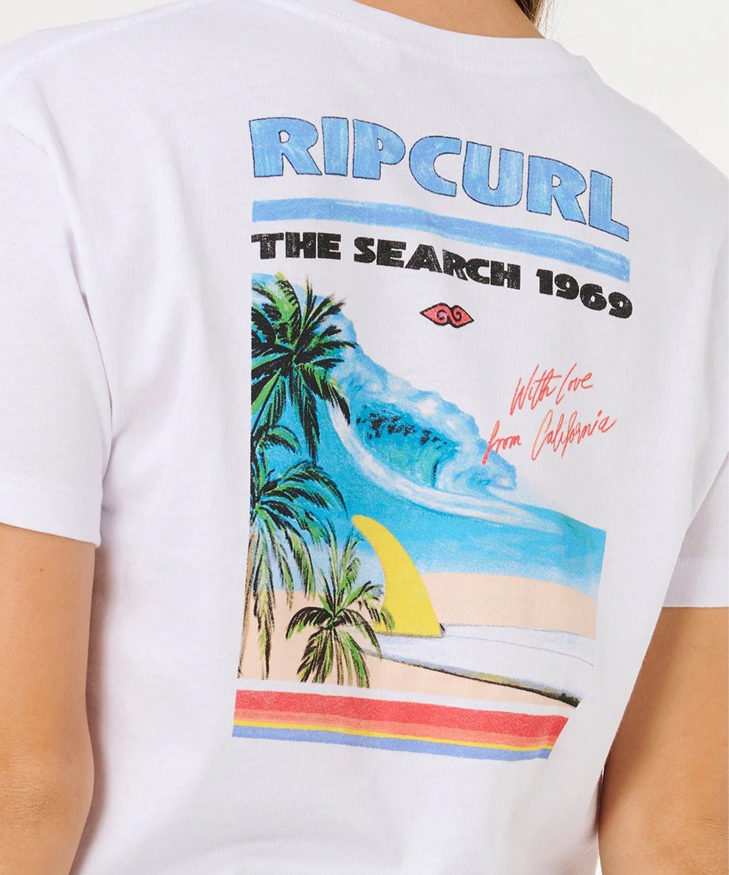 RIP CURL リップカール 半袖 Tシャツ レディース バックプリント 