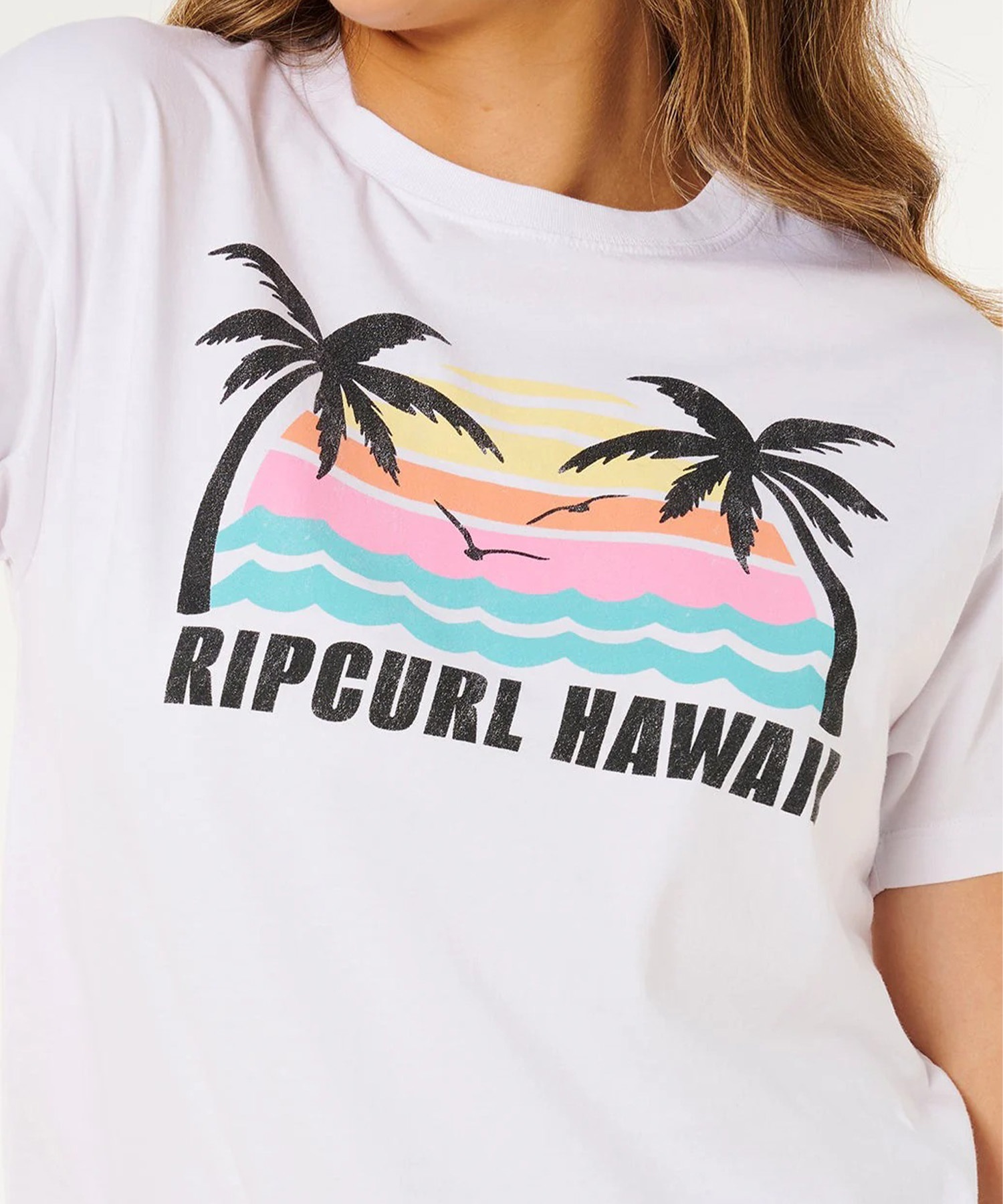 RIP CURL リップカール 半袖 Tシャツ レディース リラックスフィット