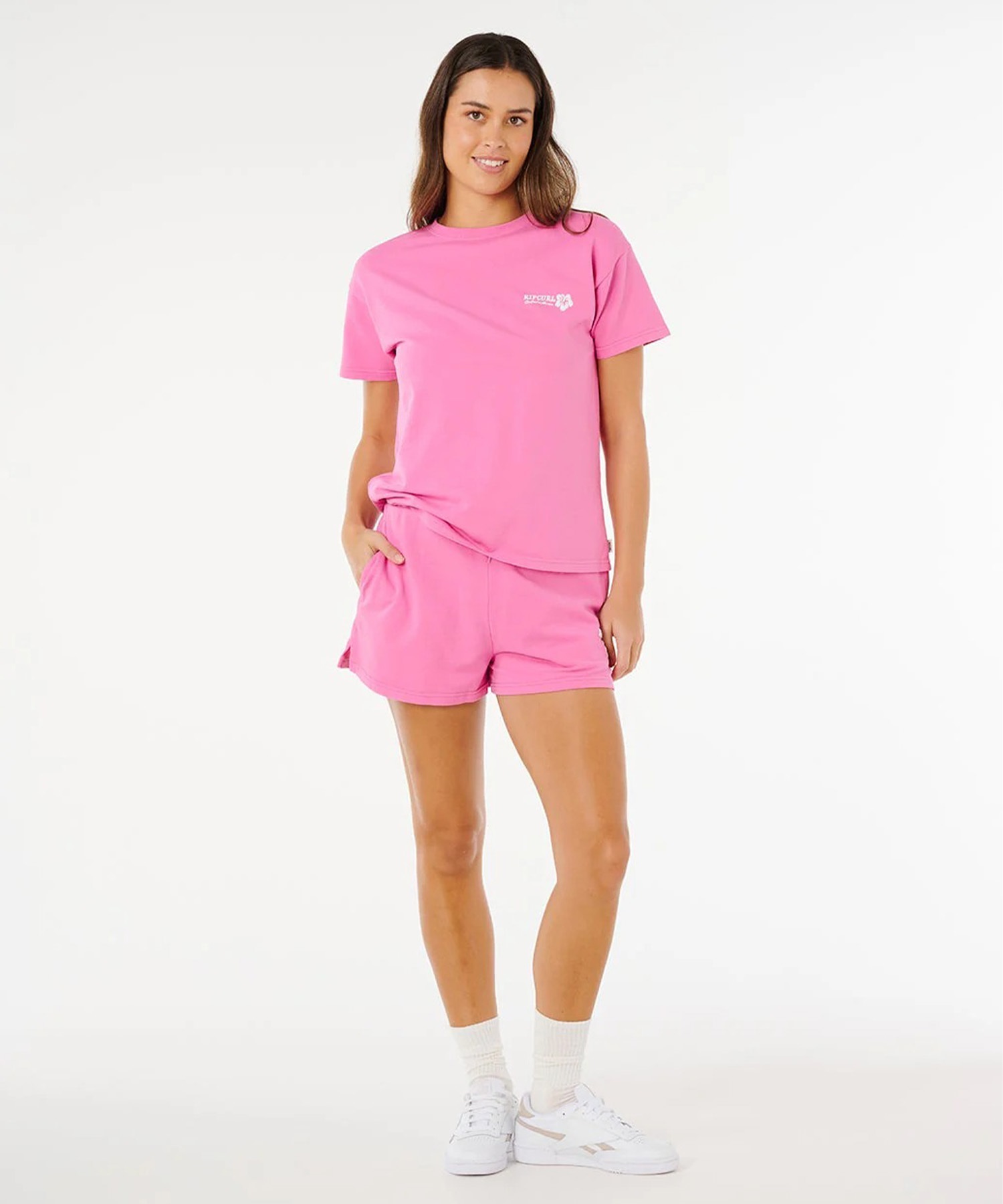 RIP CURL リップカール 半袖 Tシャツ レディース バックプリント SURF