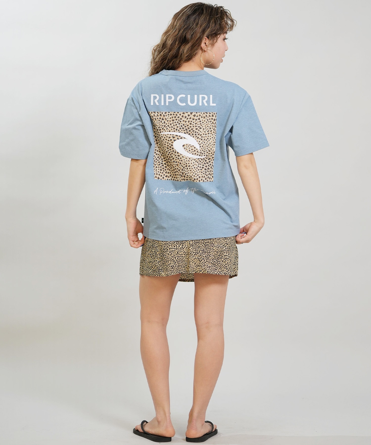 RIP CURL リップカール スカート レディース ヒョウ柄 レオパード柄