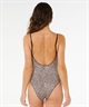RIP CURL リップカール 水着 ワンピース レディース COASTAL INSTINCT CHEEKY ONE PIECE SWIMSUIT 0VUWSW(BLK-XS)
