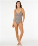 RIP CURL リップカール 水着 ワンピース レディース COASTAL INSTINCT CHEEKY ONE PIECE SWIMSUIT 0VUWSW(BLK-XS)