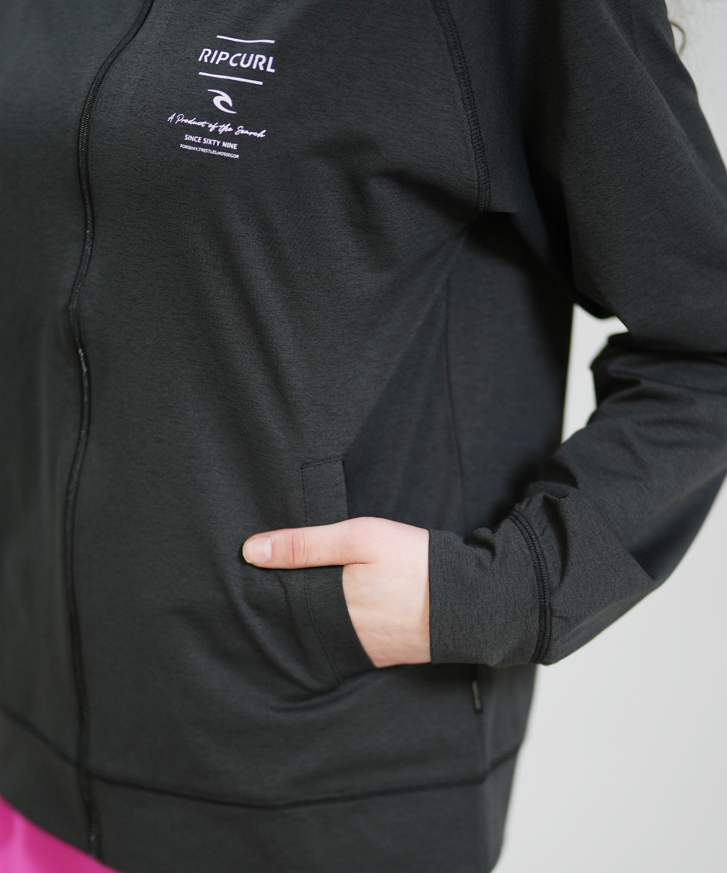 リップカール RIPCURL 2mmフルジャージ ZIP FREE既製品L相当 RIP CURL リップカール 水着 ラッシュガード 長袖 Tシャツ ロンT
