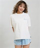 RIP CURL リップカール 水着 ラッシュガード 半袖 Tシャツ レディース 水陸両用 WIDE FIT TEE UVケアラッシュガード RCL6S-4304(PNK-M)
