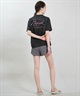 RIP CURL リップカール 水着 ラッシュガード 半袖 Tシャツ レディース 水陸両用 WIDE FIT TEE UVケアラッシュガード RCL6S-4304(PNK-M)