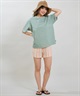 RIP CURL リップカール 水着 ラッシュガード 半袖 Tシャツ レディース 水陸両用 WIDE FIT TEE UVケアラッシュガード RCL6S-4304(PNK-M)