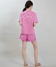 RIP CURL リップカール 水着 ラッシュガード 半袖 Tシャツ レディース 水陸両用 WIDE FIT TEE UVケアラッシュガード RCL6S-4304(PNK-M)