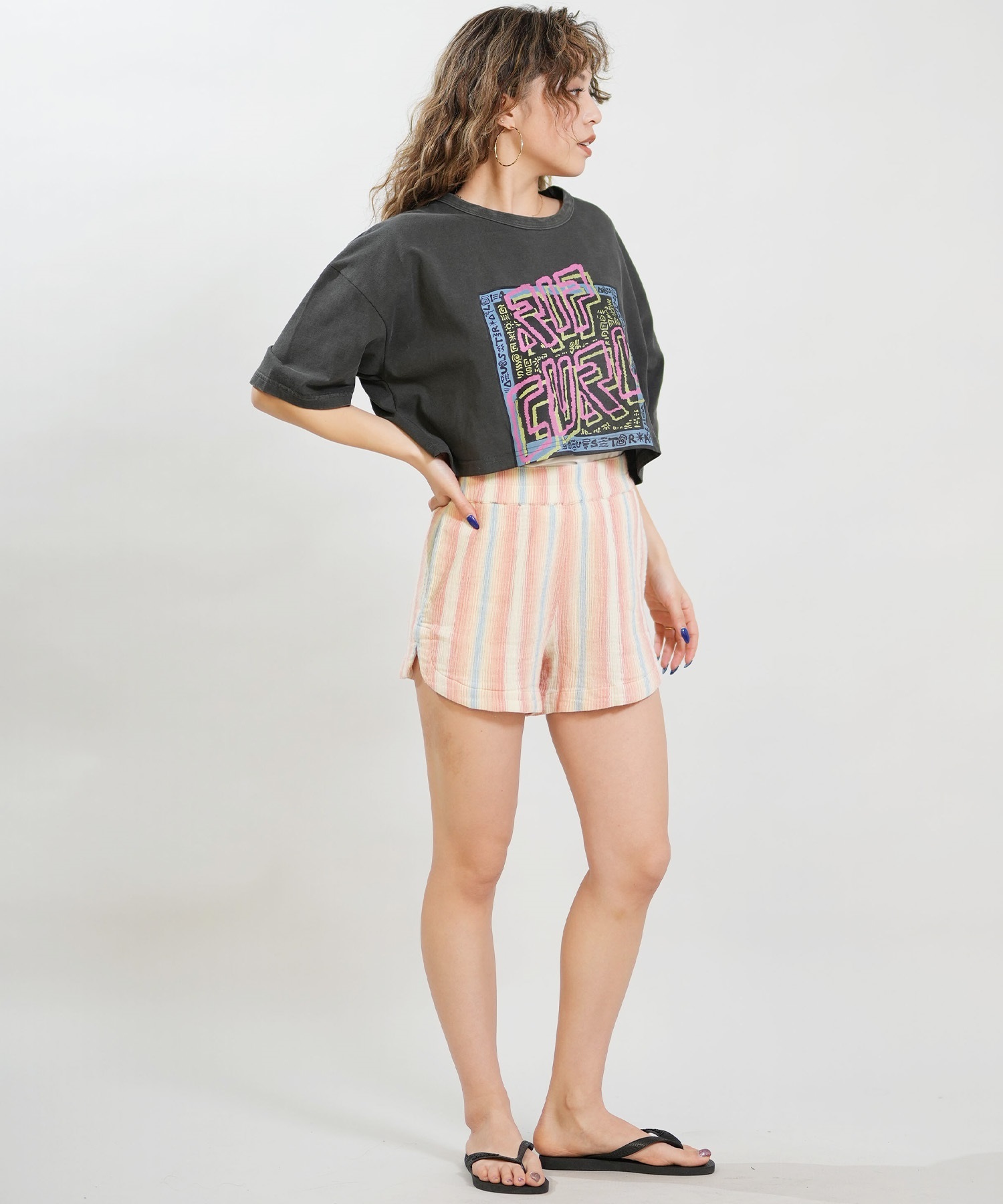 RIP CURL リップカール 水着 ラッシュガード 半袖 Tシャツ レディース
