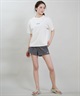 RIP CURL リップカール 水着 ラッシュガード 半袖 Tシャツ レディース 水陸両用 BOXY WIDE FIT TEE UVケアラッシュガード RCL6S-4306(WHT-M)
