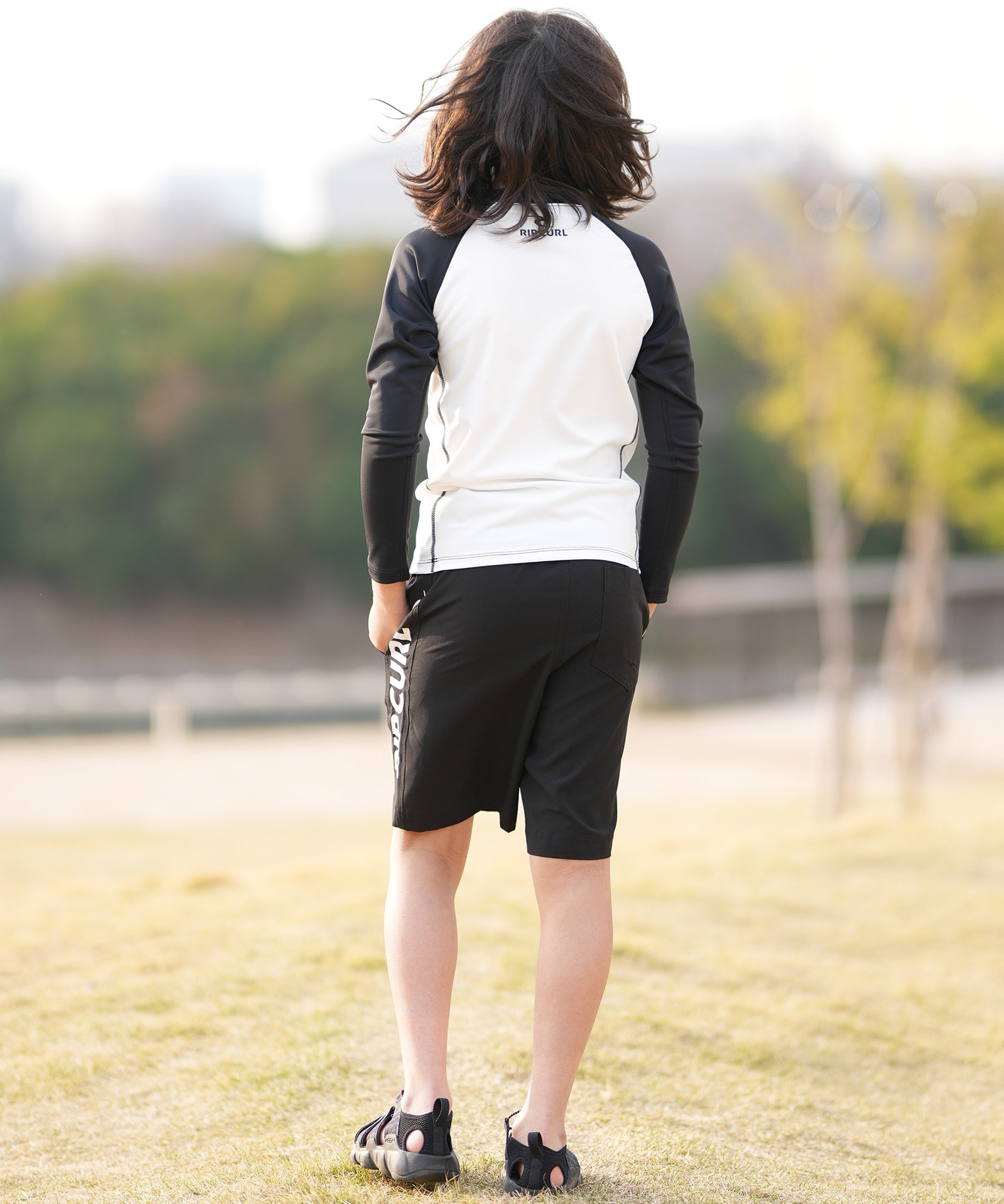 RIP CURL リップカール 水着 海パン トランクス サーフパンツ キッズ 子供 WET ICON KIDS TRANKS RCK6S-4101(BLU-110cm)