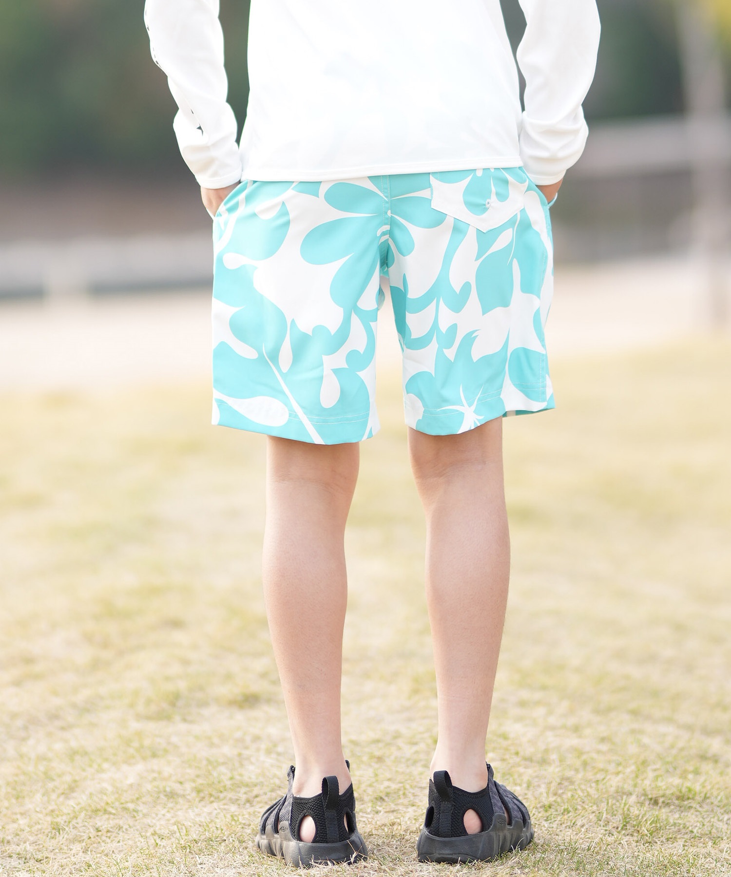 RIP CURL リップカール 水着 海パン トランクス サーフパンツ キッズ 子供 ALOHA KIDS TRANKS RCK6S-4102(CYN-110cm)
