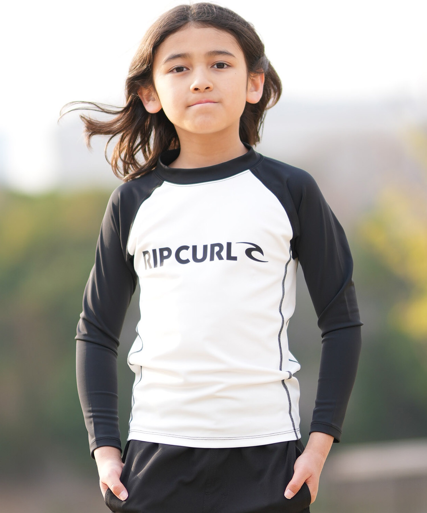 RIP CURL リップカール 水着 ラッシュガード 長袖 Tシャツ ロンT